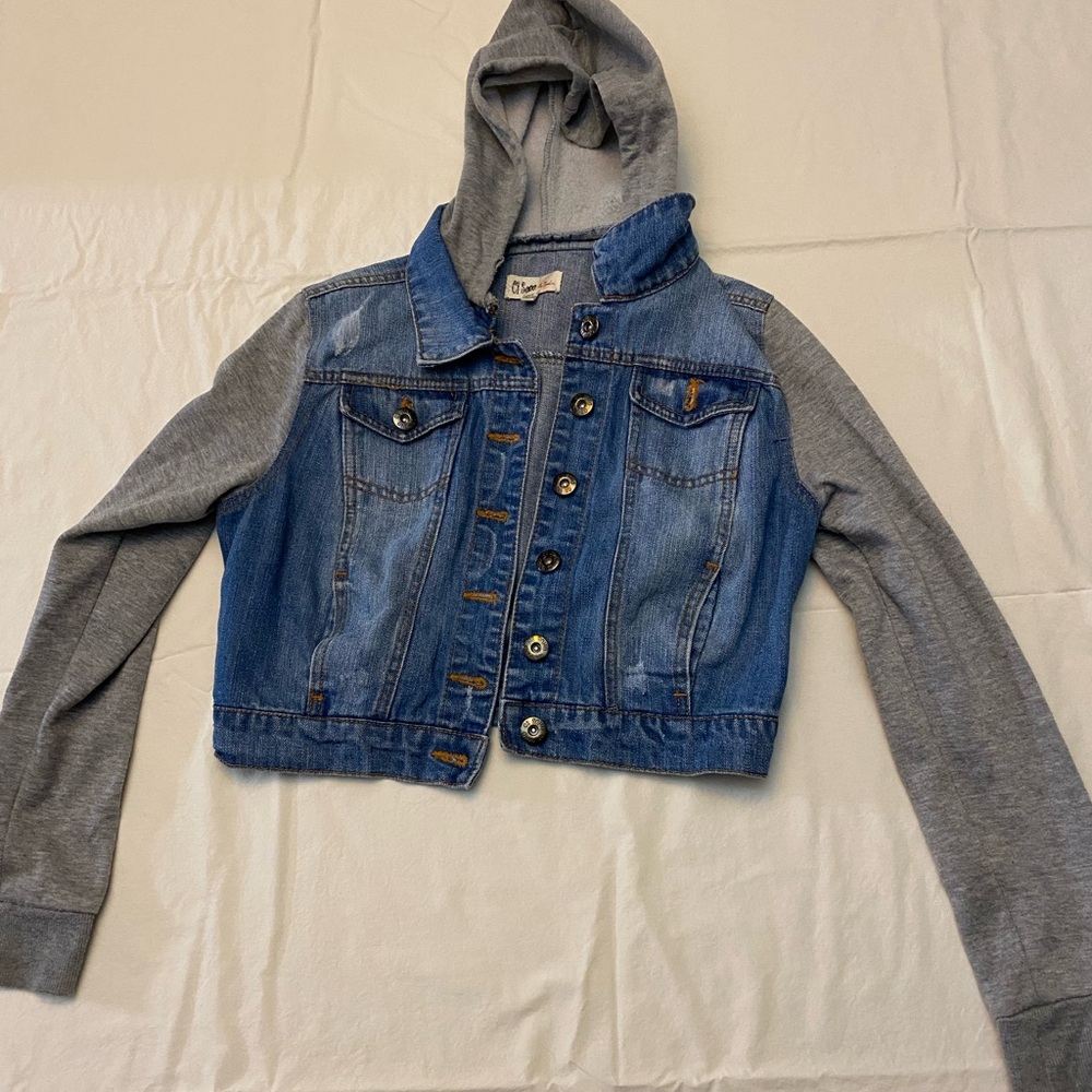 Girls medium jean jacket